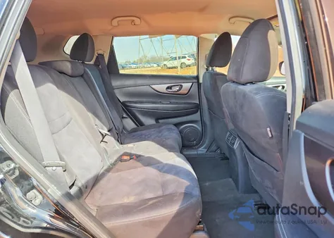 2015 Nissan Rogue S из США, поврежденный, VIN KNMAT2MVXFP513334